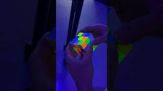 Neon Rubiks Cube Solving