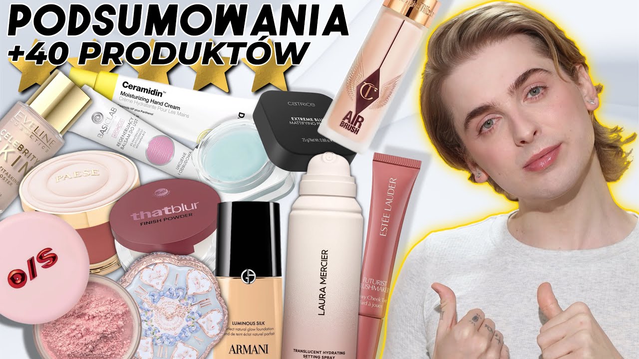 SZYBKIE RECENZJE | Podsumowanie PONAD 40 kosmetyków, które przetestowałem w zeszłym miesiącu! S04E01