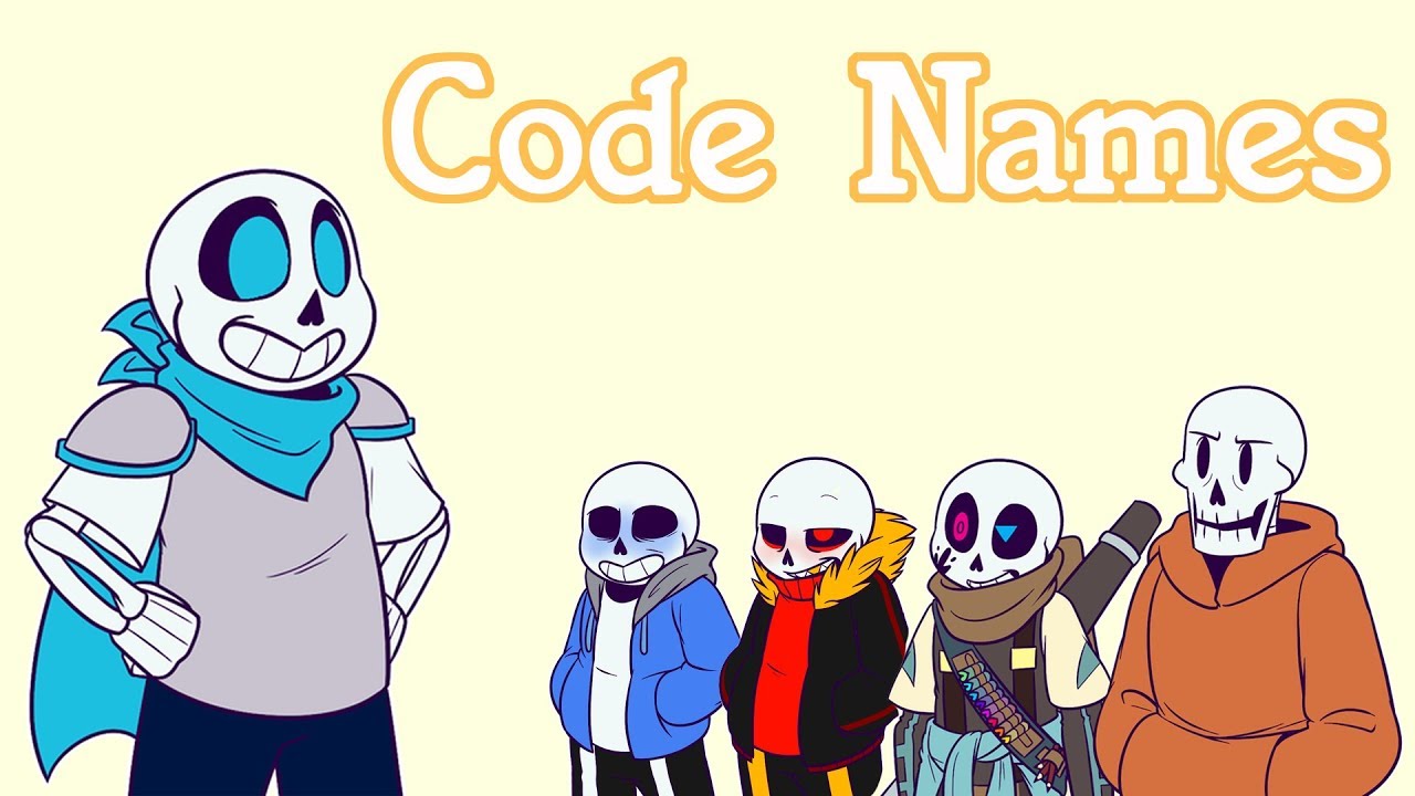 Code Names Undertale Au Comic Dub Youtube