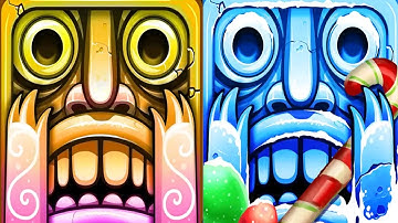 Temple Run 2 Reverse Gameplay - ENCHANTED PALACE VS VOLCANO ISLAND