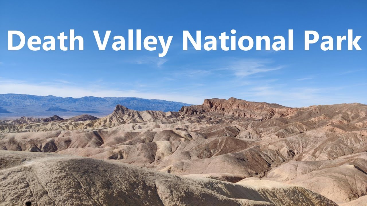 Sand Dunes, Zabriskie Point & Badwater Basin Salt Flat - Death Valley  National Park - Youtube