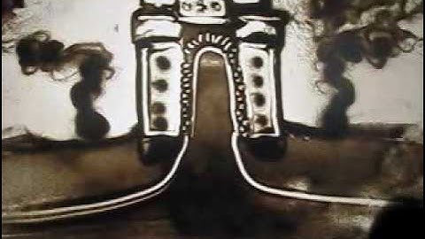 Tranh Cát chuyển động - Bonjour VietNam