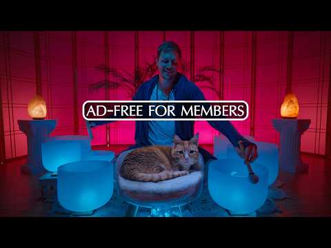 Nervous System Reset - 432Hz Crystal Bowl Healing Sound Bath | AD-FREE FOR MEMBERS