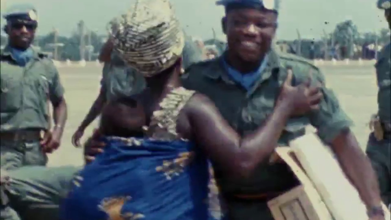 Ghana Infantry Troops Serving in the Middle East Return Home Akuffo