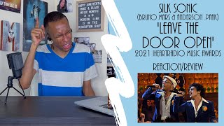 Bruno Mars &amp; Anderson .Paak (Silk Sonic) - &#39;Leave The Door Open&#39; (iHeart Awards) | Reaction/Review