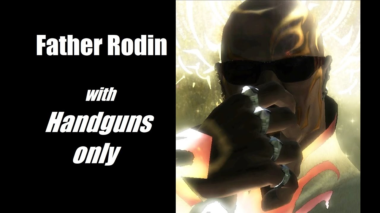 [Bayonetta] Father Rodin Boss Fight ♦ (with Handguns only) - YouTube