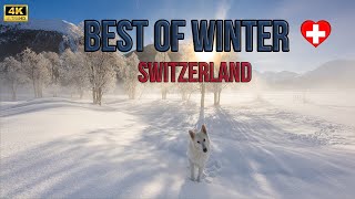 Best of Winter in Switzerland - Most beautiful places in Switzerland 4K