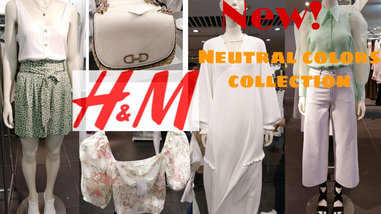 H&M Neutral Color Summer Collection May 2020 | H&M Women New 2020 Collection