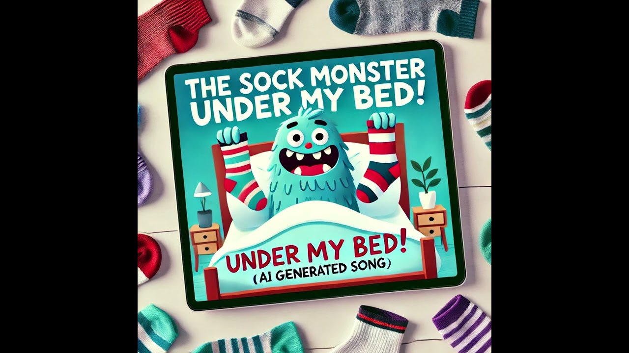 The Sock Monster Song! 🎶 Where Do All the Missing Socks Go? 🧦👾 | Fun Kids Music Video