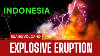 4000 Homes burnt down already ! Massive Eruption spewing Lava and Lightning 3 Miles into the air