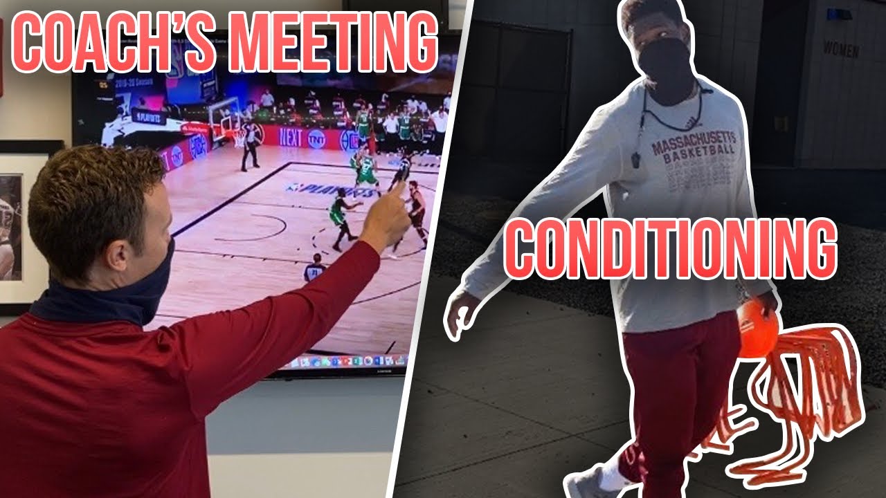 D1 Basketball Conditioning x Meeting with Head Coach YouTube