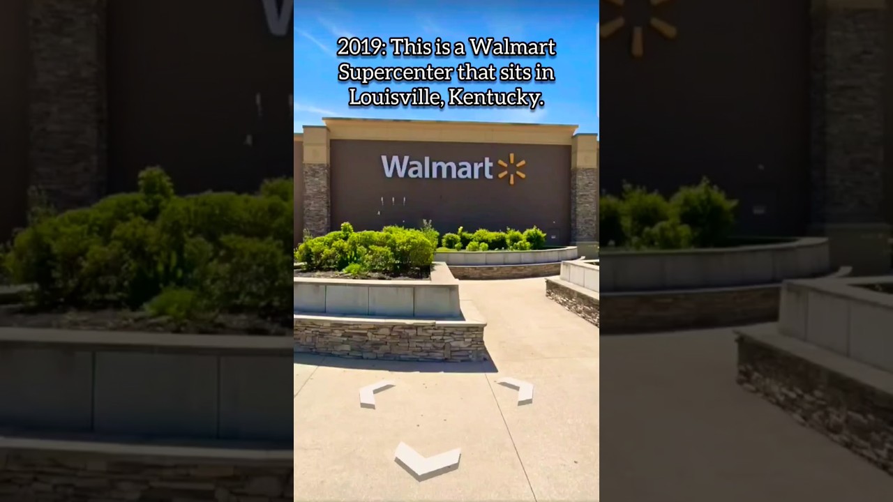 Evolution Of An Abandoned Walmart Supercenter In Louisville Kentucky 