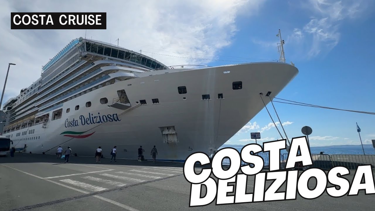 COSTA DELIZIOSA Cruise Ship Inside Tour || world cruise Ship