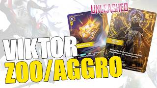 UNDEFEATED NEXUS NIGHT VIKTOR DECK! (Riftbound: Unleashed)