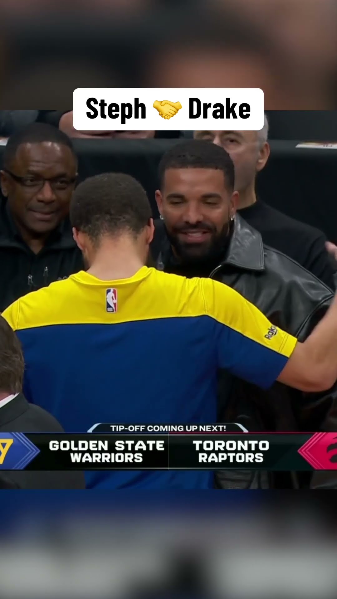 Steph \u0026 Drake catching up in Toronto ?