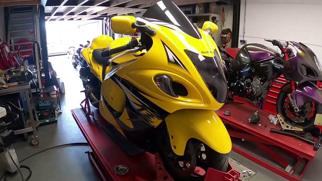 Full video How to remove Suzuki Hayabusa 08-12 fairings
