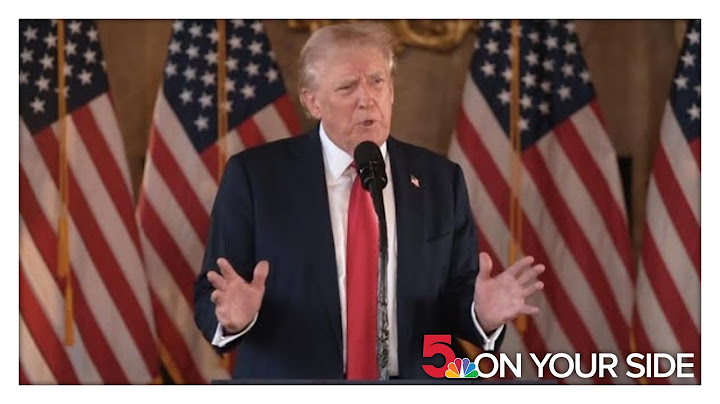 Former President Donald Trump defends crowd size in presser at Mar-a-Lago