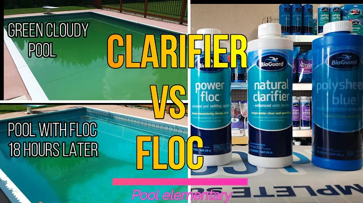 Pool Clarifier VS Pool Flocculant: How to Clear Cloudy, Hazy, green pool water the Fast and easy way