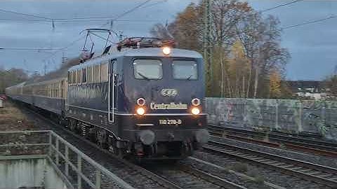 CBB 110 278-9 in Viersen, Germany on track #4 on 29 Nov 2025 (heading toward Mönchenglachbach)