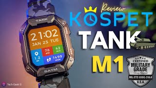 KOSPET TANK M1⌚️ Smartwatch | Best Military Grade Outdoor Smartwatch | Unboxing & review !! screenshot 4