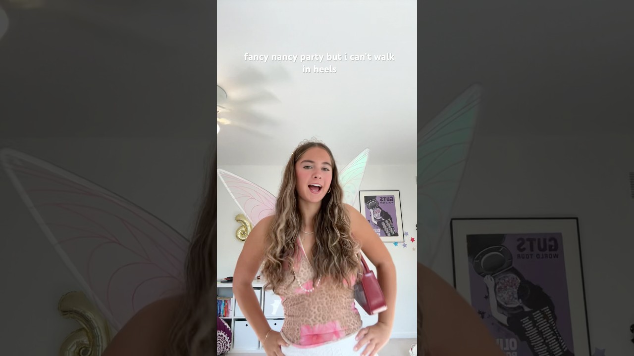 fancy nancy party outfit 