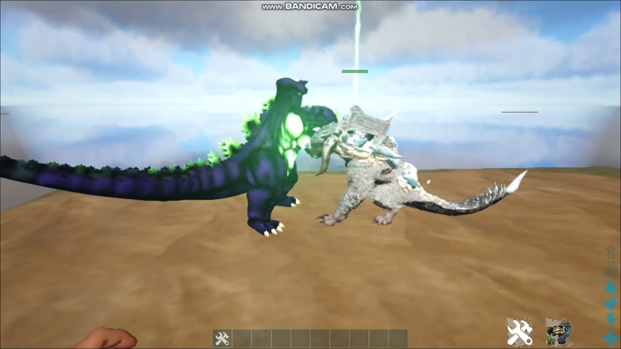 ShooterGame 2022 ark survival evolved ice titan vs super godzilla