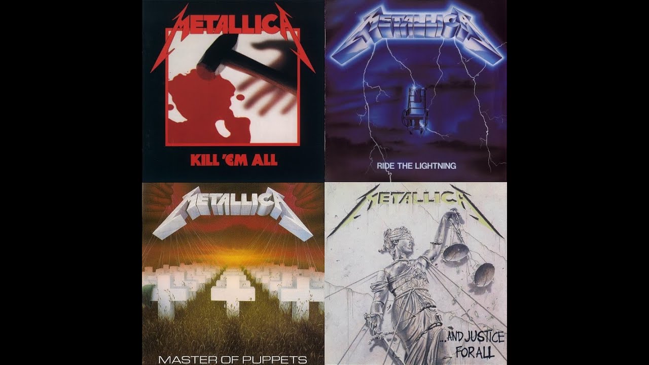 Top 13 Metallica's Fastest Songs (First Four Albums Period) YouTube