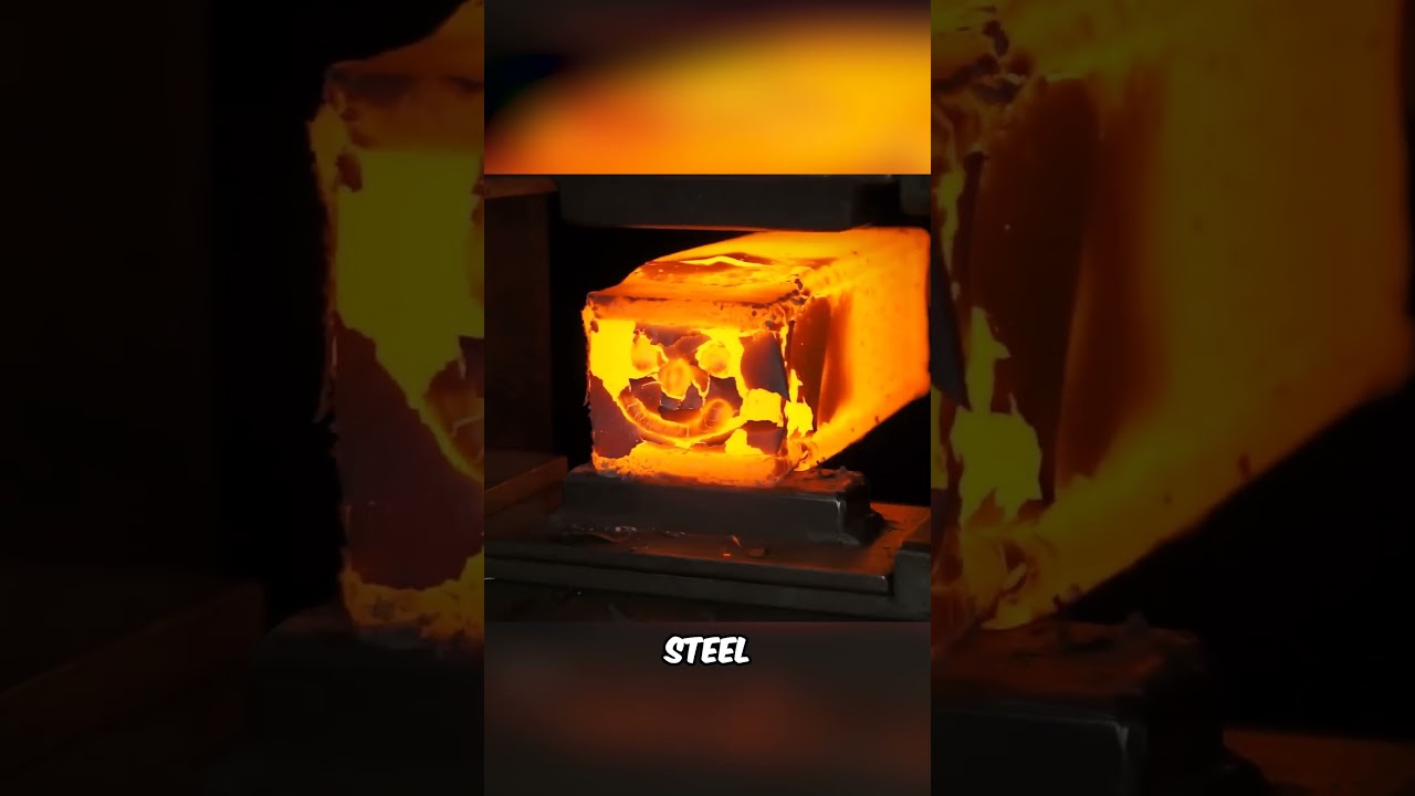 Forging Damascus steel From Steel Mesh...(@shurap)