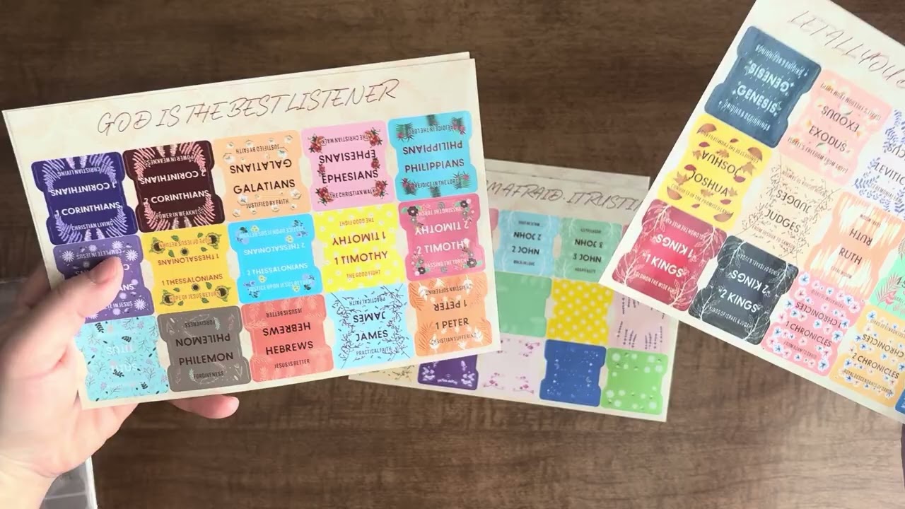 Temu Bible Supplies Haul