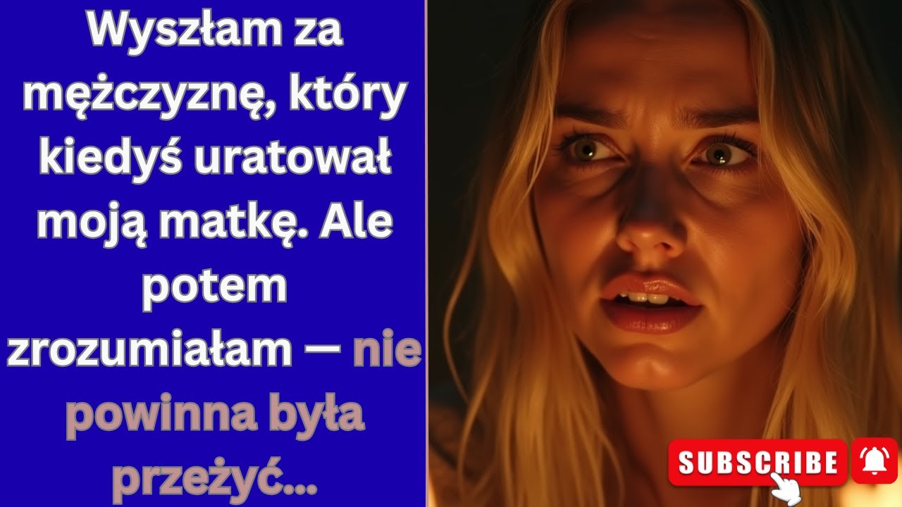 Wyszłam za mężczyznę,który kiedyś uratował moją matkę.Ale potem zrozumiałam—nie powinna była przeżyć