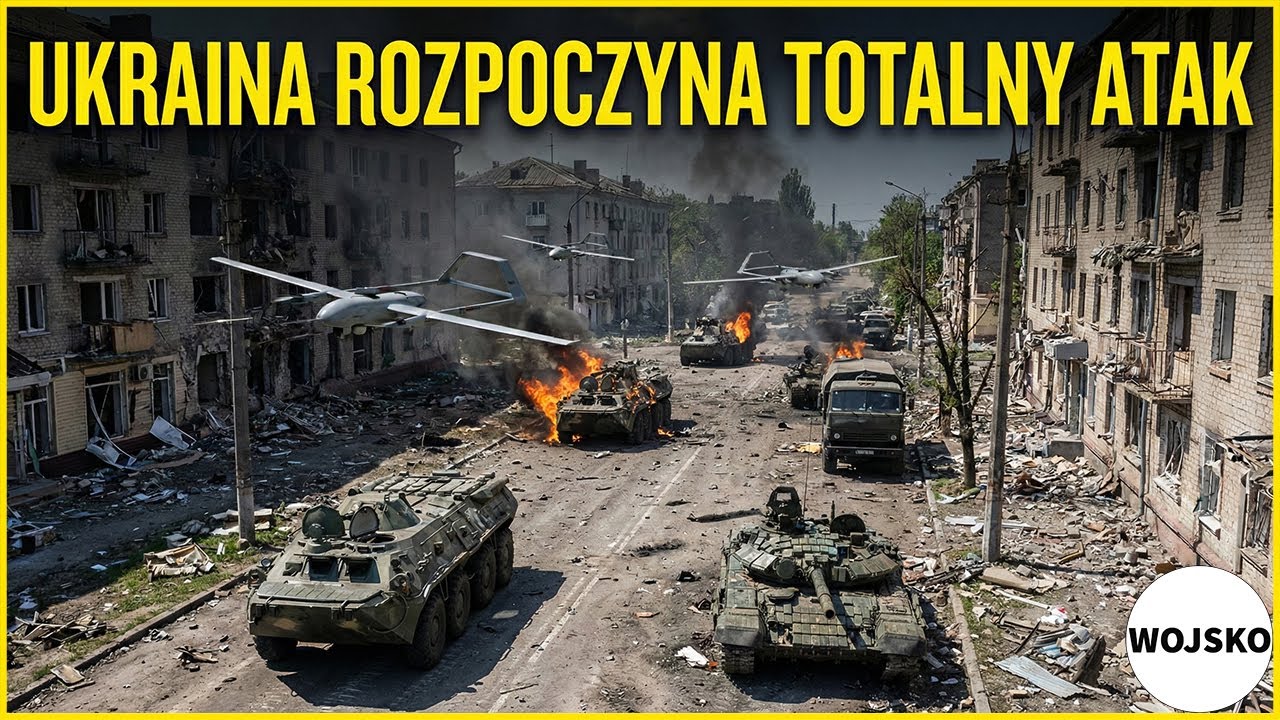 Ukraina MIAŻDŻY Rosję pod Siewierskiem — Ten Atak Przejdzie do Historii | Wojsko