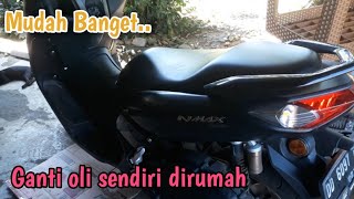 HOW TO CHANGE YAMAHA NMAX 155 ENGINE OIL AT HOME YOURSELF