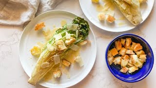 Grilled Romaine Caesar Salad Recipe