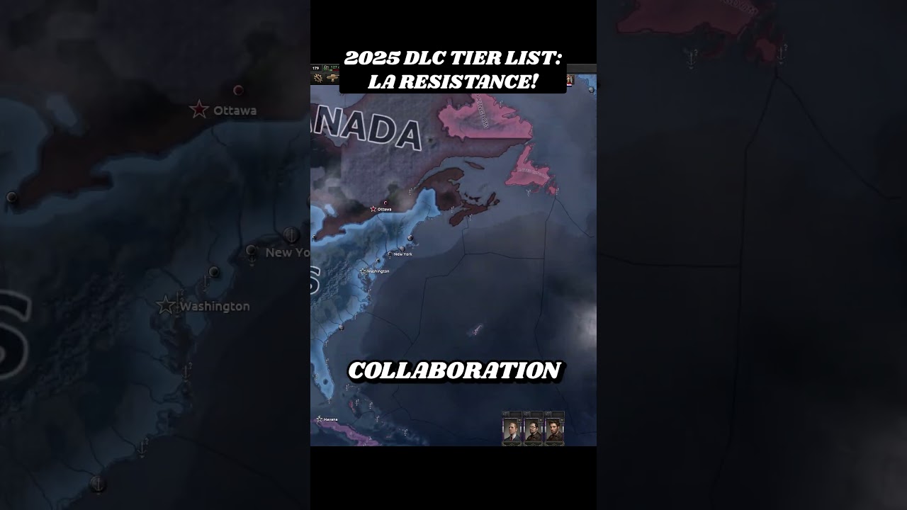 2025 DLC Tier List: La Resistance! | Hearts of Iron 4
