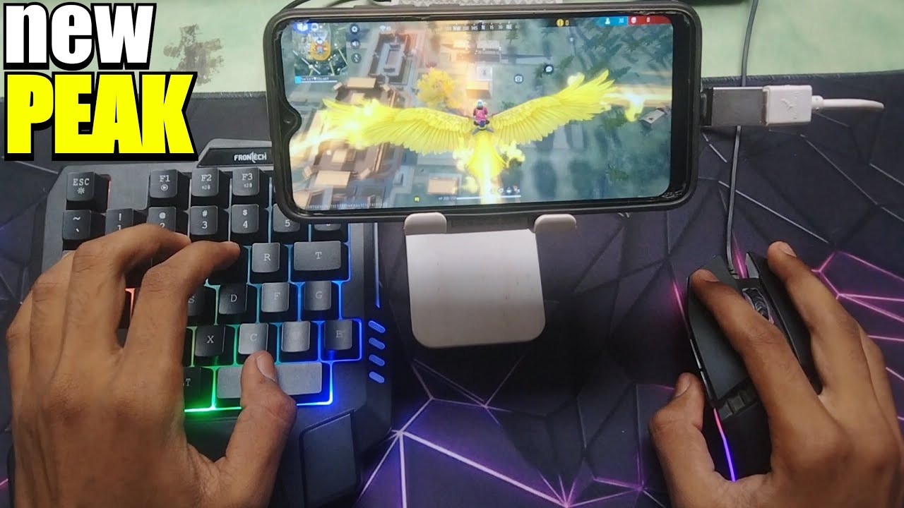 Keyboard and mouse gameplay 🔥|| FULL MAP GAMEPLAY 🤯#freefire 