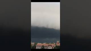 Crazy Shelf Cloud Time Lapse! #shorts