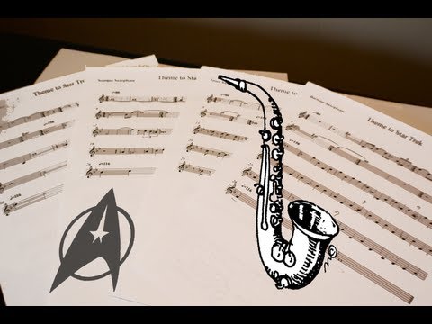 musical instrument star trek theme