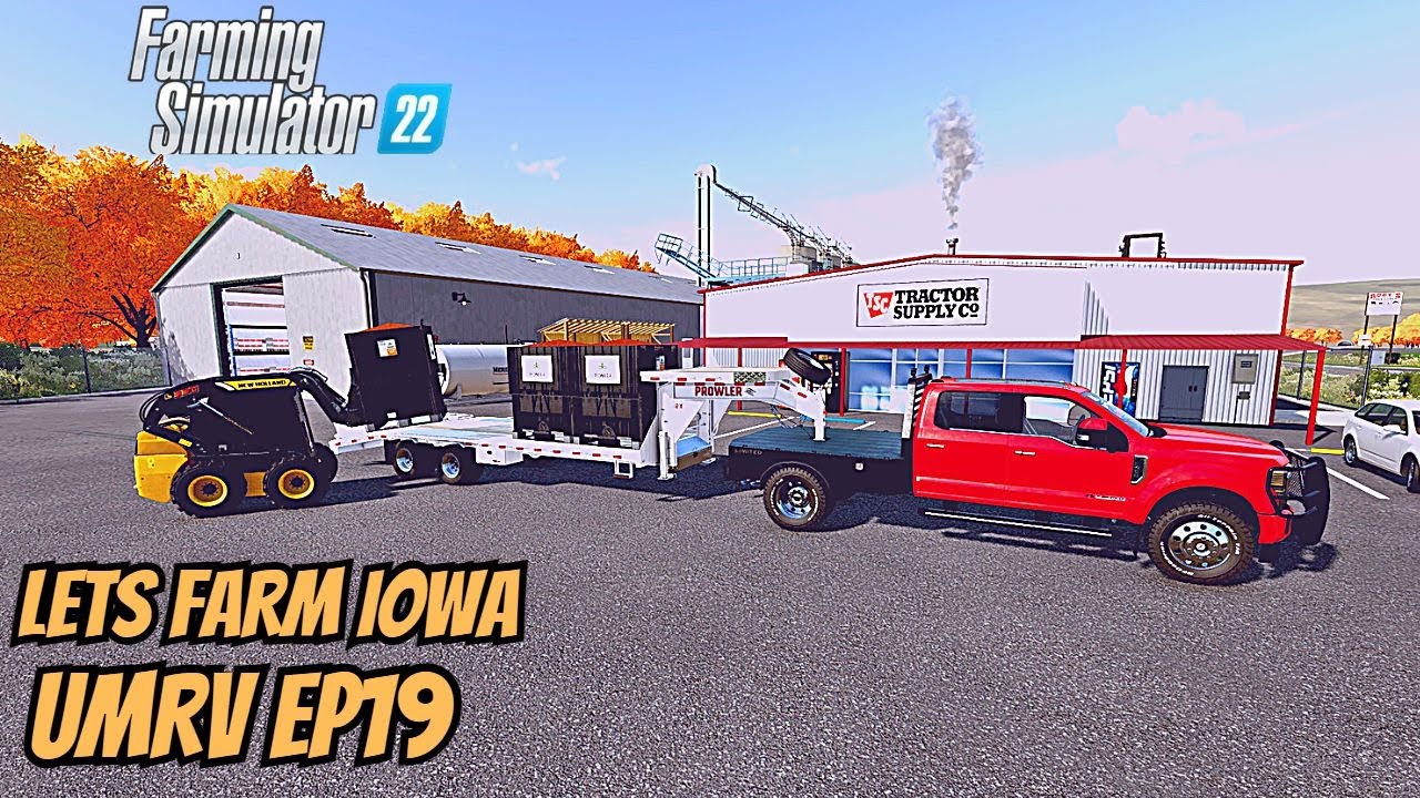 buying seed and selling wheat! UMRV EP19 LETS FARM IOWA YouTube