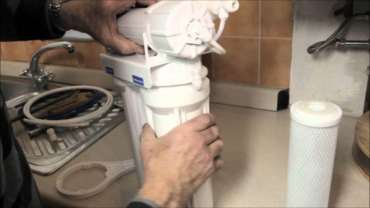 How to Install the Watts 4 Stage Reverse Osmosis Water Filter System YouTube