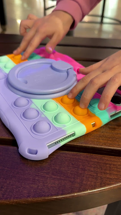 Pop It Tablet case #case24 #xiaomicase #redmipadse #ipadcase #popitcase #tabletcase #kidscase