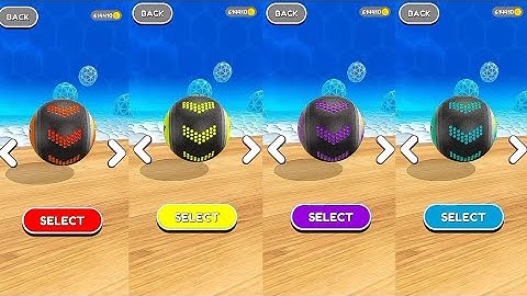 Going Balls New Update - Colors Reaction 4x Ball Run Gameplay Android iOS (Part 864)