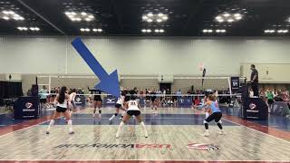 Maris Francescon #4 | 2028, Setter - Paramount VBC, 16-1 Maureen *GJNC