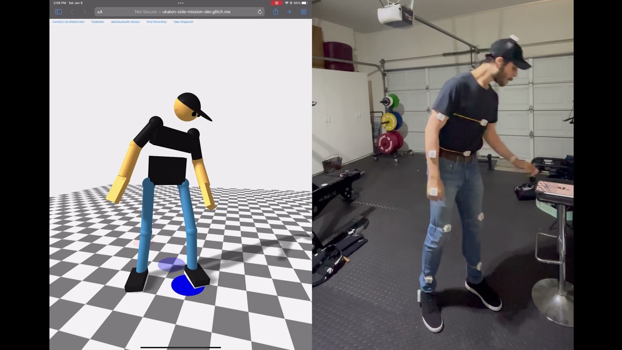 Tracing and Rotoscoping with Full Body Tracking | Smart Insoles and Motion Modules
