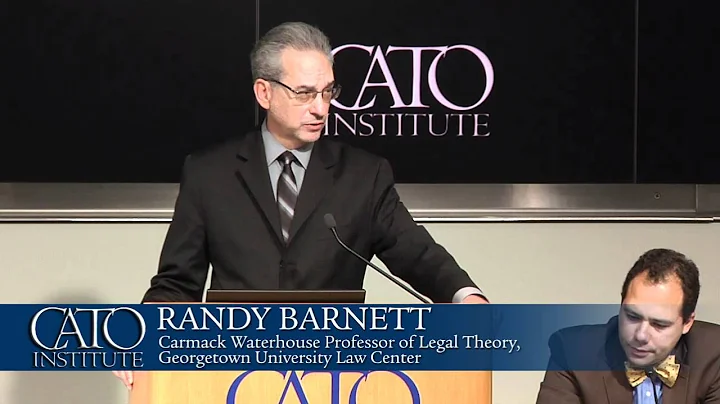 Randy Barnett Discusses ObamaCare at the Supreme Court