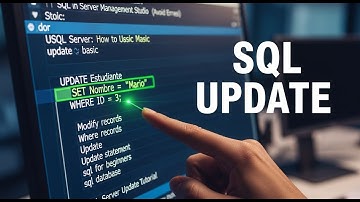 SQL Server: Cómo Usar UPDATE Básico (¡Evita Errores!)