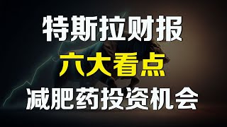 美股 特斯拉财报六大看点！是否会暴雷？减肥神药热度超AI，背后的投资机会在哪？ TSLA NVDA NVO