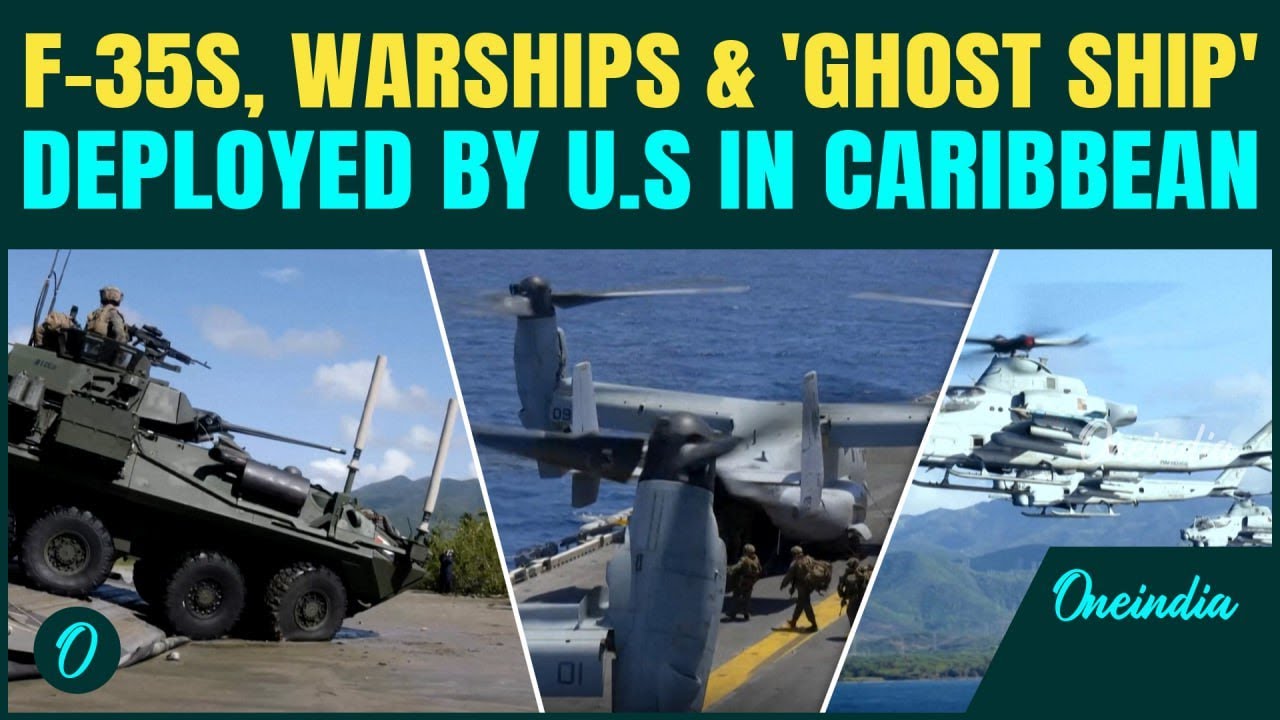 U.S-Venezuela Conflict: Trump Launches Massive Caribbean Operation – F-35s & ‘Ghost Ship’ Deployed