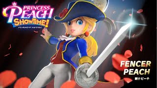 【プリンセスピーチショータイム】剣士-1 剣士といばらの城 攻略 キラメキストーン・リボン全回収 【Princess Peach Showtime!/Switch】