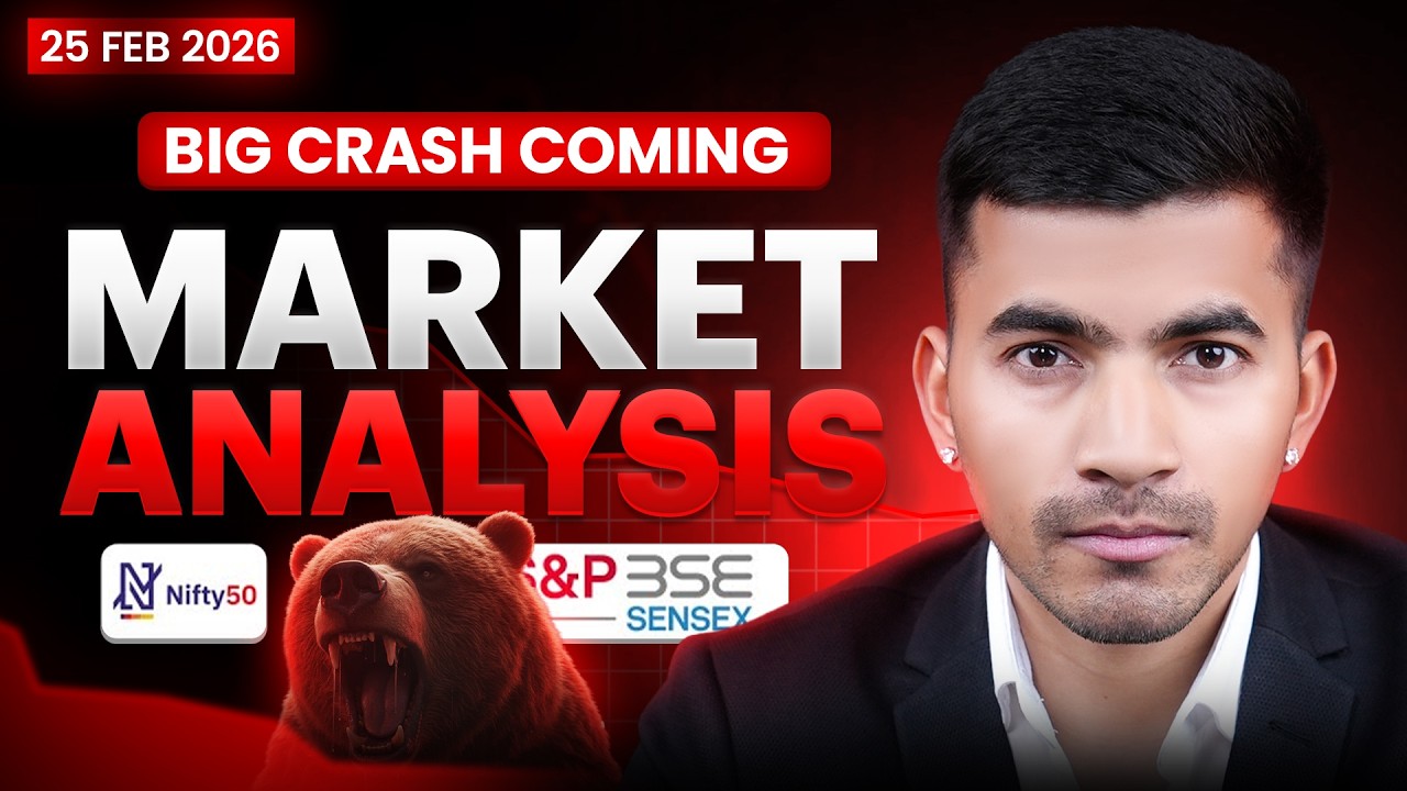 25 Feb Market Analysis | Nifty & Bank Nifty Prediction | Best Wednesday Trading Setup