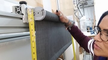 How to give tension to a Cordless shade